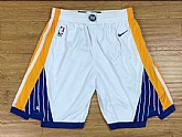 Warriors White Nike Swingman Shorts,baseball caps,new era cap wholesale,wholesale hats